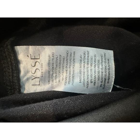 Lysee - Vegan Leather Leggings – Black – M - Picture 3 of 6